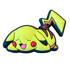 Pokemon Pikachu Sleeping Croc Charm